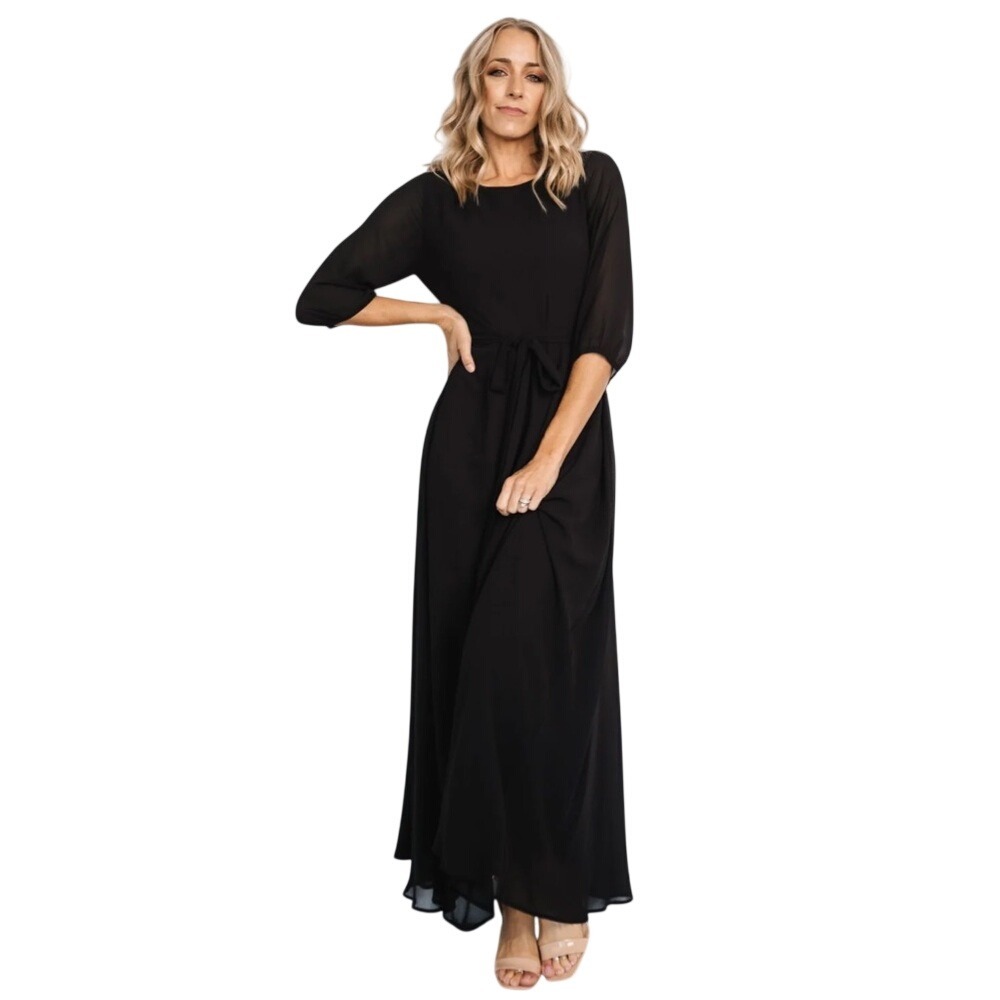 Baltic Born New Size 2XL‎ Rebecca Maxi Dress in Black